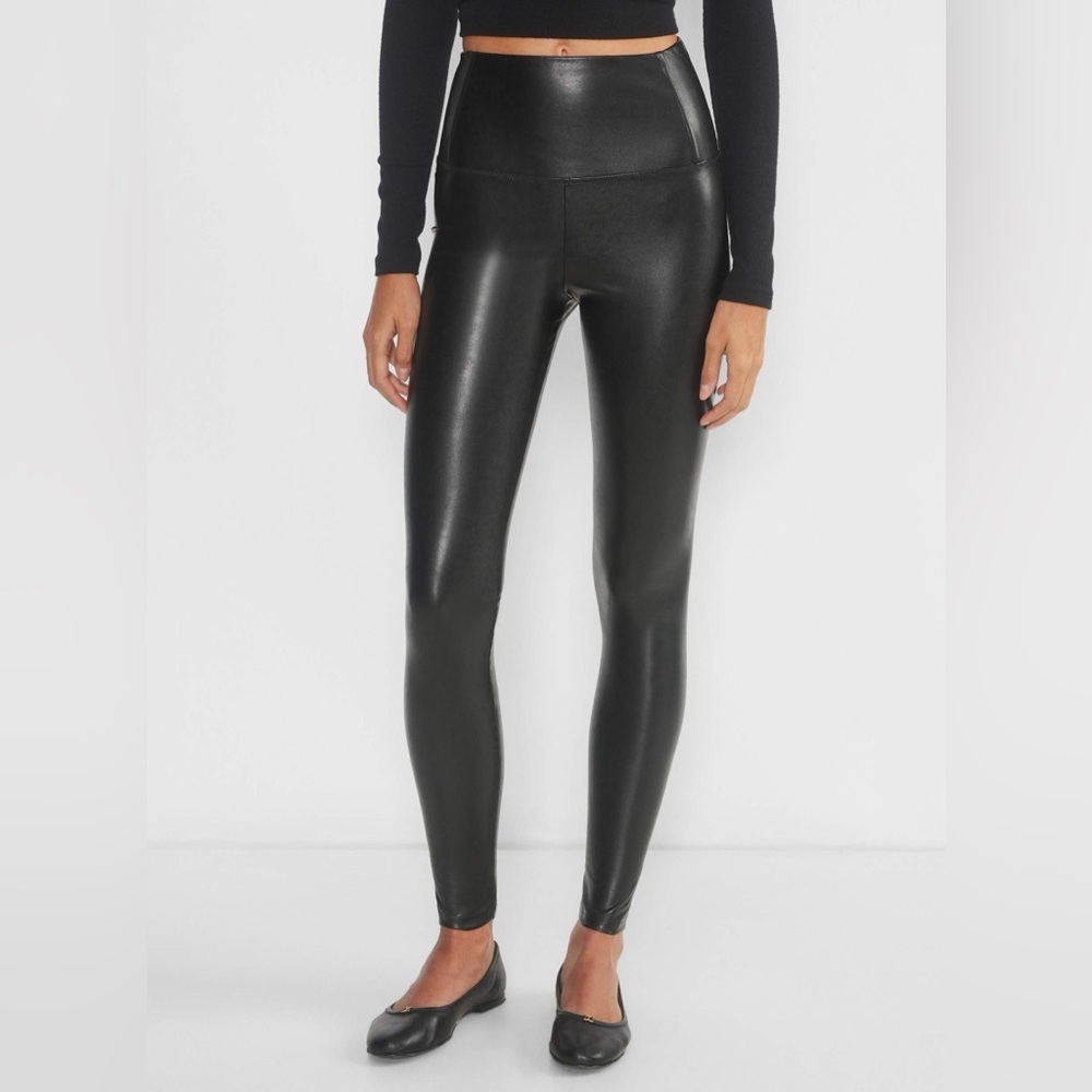 ◾️Aritzia Wilfred Free Daria Faux Leather Pant Leggings - Picture 4 of 12